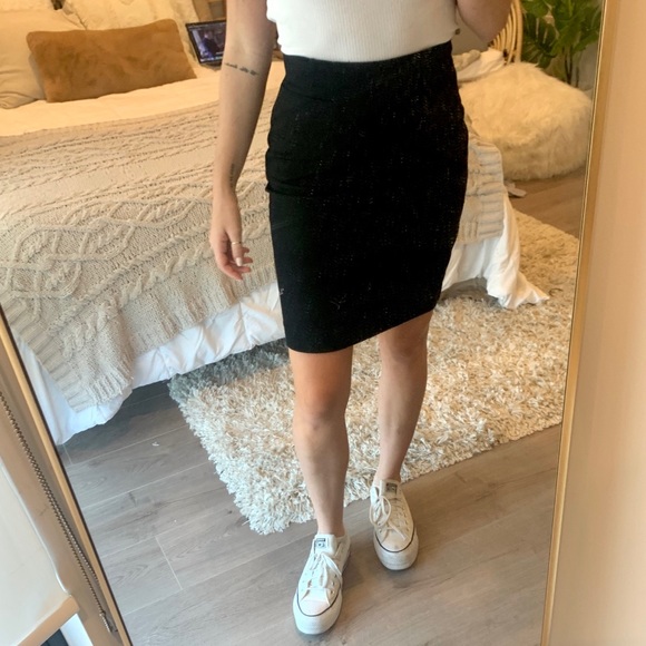 Black Pencil Skirt - Picture 2 of 2